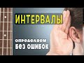 ИНТЕРВАЛЫ. Определяем на слух без ошибок.