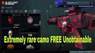 EXTREMELY RARE CODE BLACKLIGHT RETRIBUTION  2017