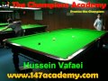 Snooker coaching with hussein vafaei the 2011 ibsf world champion