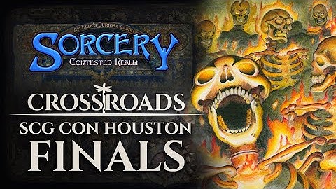 SCG CON Houston Crossroads 2025 Finals - Championship Sorcery: Contested Realm Gameplay