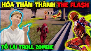 Free Fire | NTN hoá thân thành “ The Flash ” tổ lái troll Zombie Người Máy siêu hài !!!