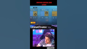 JONATHAN Control Code   Layout & Sensitivity 2021 #Shorts