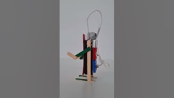 Dancer bot made using Havi elements - DIY Robotics starter kit | DC Motor projects