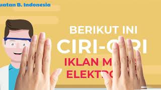 Ciri-ciri Iklan Media Elektronik Kelas 5 SD Tema 9 Subtema 2