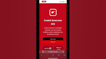 HOW TO GET LATEST VERSION OF CODEX ON IOS #codexrobloxexecutor