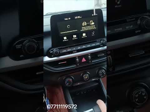 تركيب شاشة كيا سيراتو 2019 مع درايف مود اصلي تغصيخ