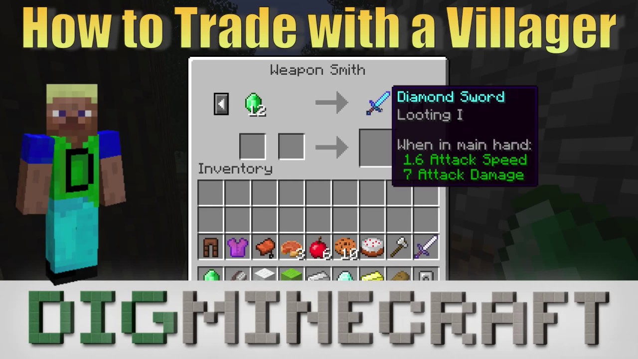 Minecraft Villager Trading Chart