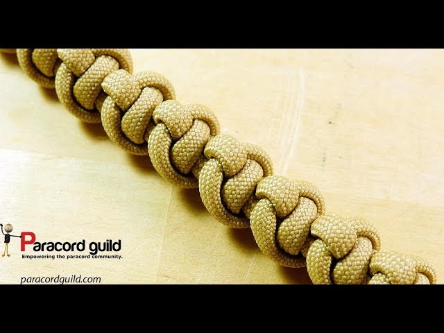 Gaucho knot paracord bracelet - Paracord guild