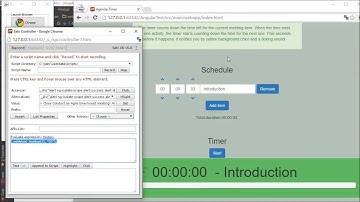 Testing user interface with Sahi