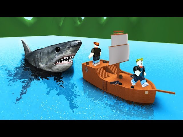 survival from the scary killer shark roblox