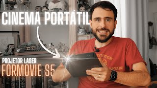 Projetor PORTÁTIL, BARATO e com ALTA QUALIDADE! FORMOVIE S5 me deixou impressionado!