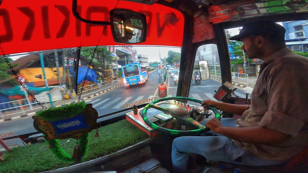 ഒരു പഴയകാല വടക്കേതിൽ വേട്ട 🔥Old Vadakkethil private bus cabin ride kozhikode to ramanattukara