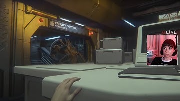 (LIVE) confronting my stalker | alien isolation