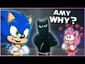 Amy, WHY!? - Sonic and Amy REACT to Black Panther VS Sonic - Cartoon Beatbox Battles by Verbalase
