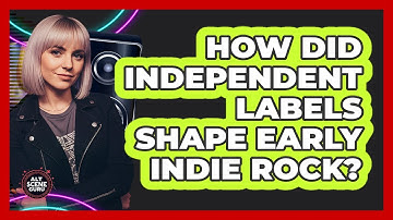How Did Independent Labels Shape Early Indie Rock?