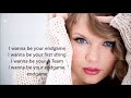 Taylor Swift- End Game (Lyric Video) [feat. Ed Sheeran and Future]