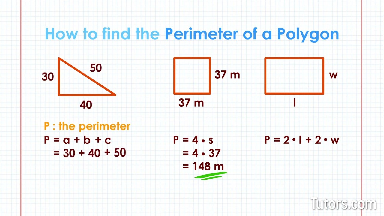 How to Find the Perimeter of a Polygon (Video & Examples)