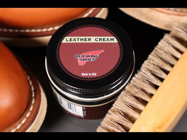 Does Red Wing Leather Cream darken leather? 