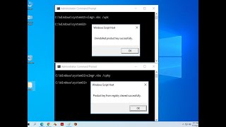 How to remove or uninstall windows 10 product key How to remove or uninstall windows 10 product key