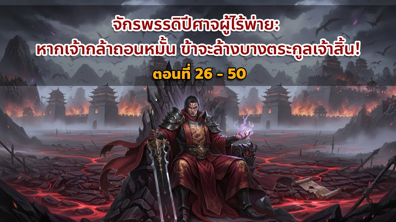 [นิยายจีน] จักรพรรดิปีศาจผู้ไร้พ่าย: หากเจ้ากล้าถอนหมั้น ข้าจะล้างบางตระกูลเจ้าสิ้น! ตอนที่ 26 - 50