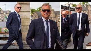 John Leslie Goes On Trial Accused Of Putting Hands Down Womans Trousers At Nightclub
