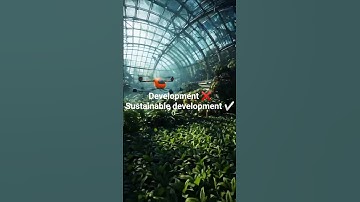 Development ❌ | Sustainable Development ✔️ #ai #animation #sustainability