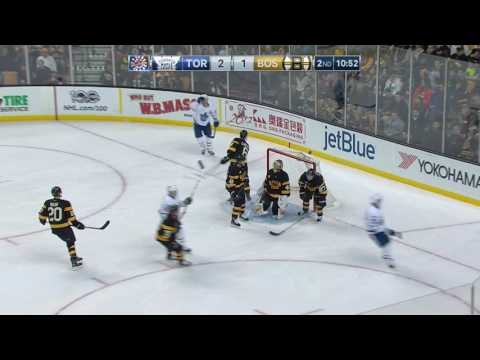 Nylander lights up Rask for hat trick in Boston