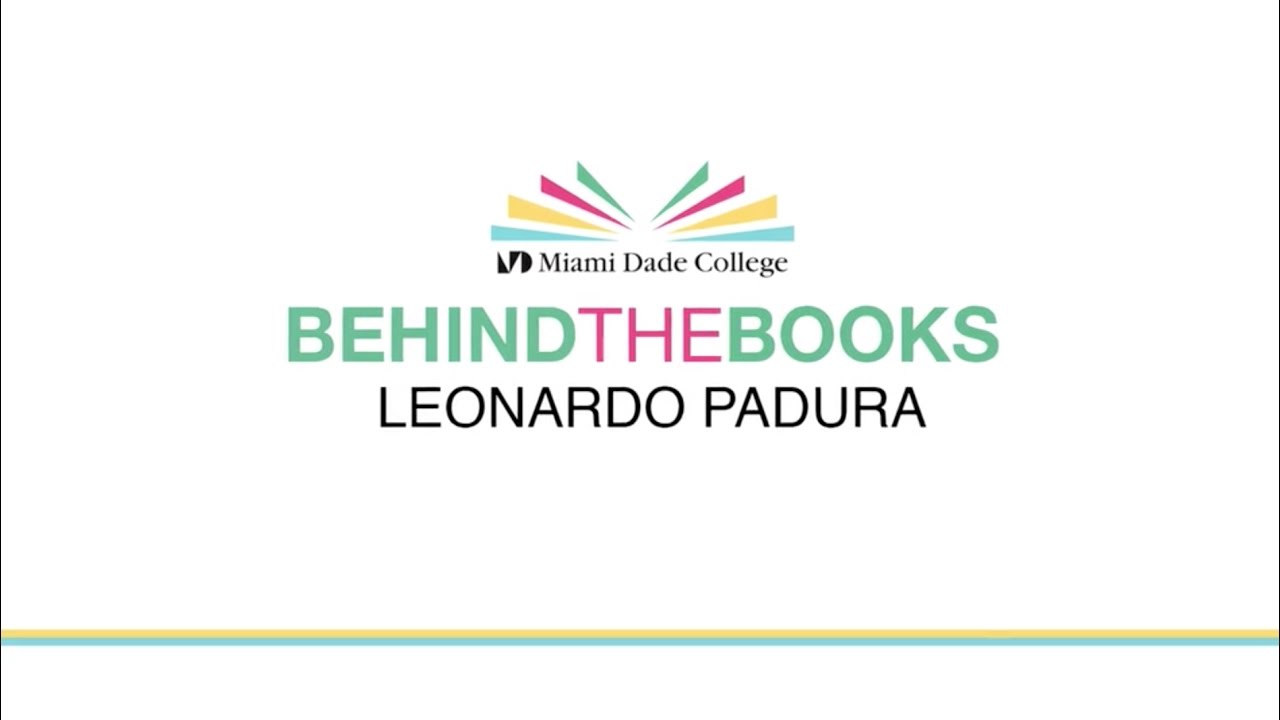 Behind the Books con Leonardo Padura YouTube