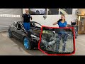 Windschutzscheibe wechseln am Beispiel eines Tesla Model 3 (Tutorial)