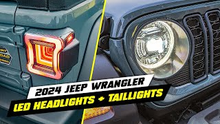 2024 Jeep Wrangler LED Headlights & Taillights Upgrade