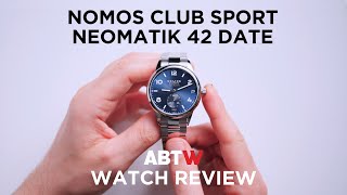 Nomos Club Sport Neomatik 42 Date Watch Review | aBlogtoWatch