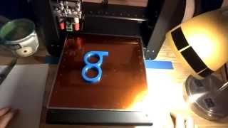 First 3D print with Printrbot! AWESOME! ft Printrbot Plus Dual Nozzle
