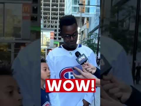 We Told Canadiens Fans That They Traded 1st Overall For William Nylander! ?  #shorts #prank