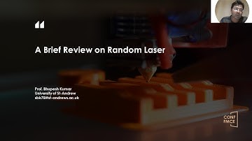 CONF-FMCE 2023 - A Brief Review on Random Laser