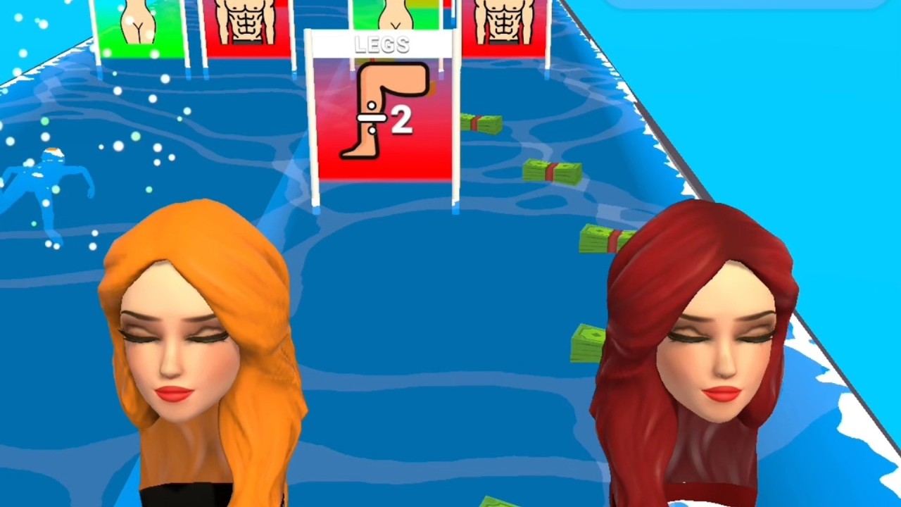 Choose a dress for your princess! Build A Queen