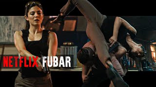 Netflix New Action Series FUBAR Review & Fight Scenes. Full HD 1080p