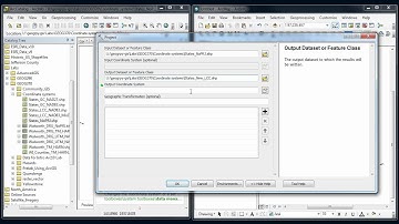 ArcGIS - Coordinate systems #3 - Projecting
