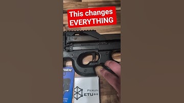 BEST Trigger for ANY #airsoft P90 (M-Trigger & Perun ETU ++)