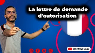 3ème année collège : la lettre de demande d'autorisation __ questions & réponses