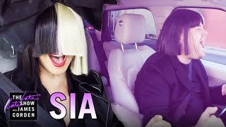 Sia Carpool Karaoke(James spots Sia in Los Angeles and asks her to carpool to work as they sing some of the biggest songs she's performed and written, including 