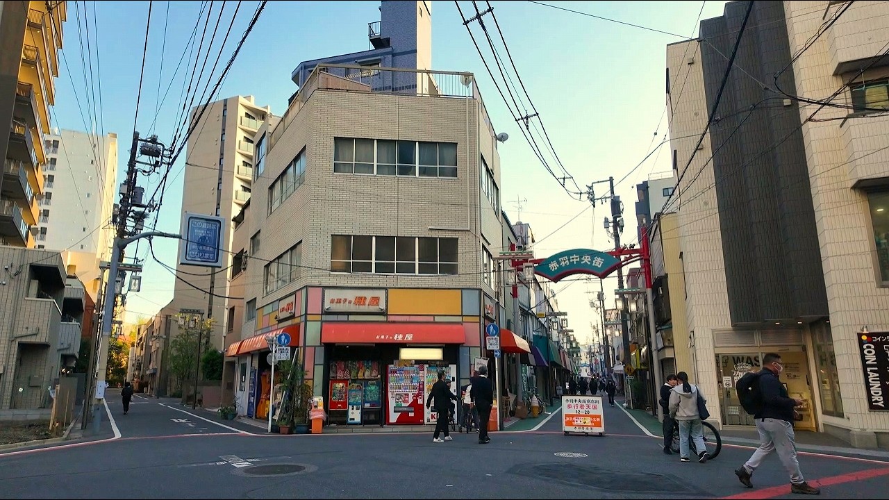 夕方の赤羽を散歩【4K東京街歩き】Japan Tokyo 4K walking tour/Akabane