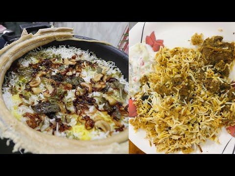 Video হায়দ্রাবাদি দম বিরিয়ানি সাথে রায়তা | FULL RECIPE |... - youtube