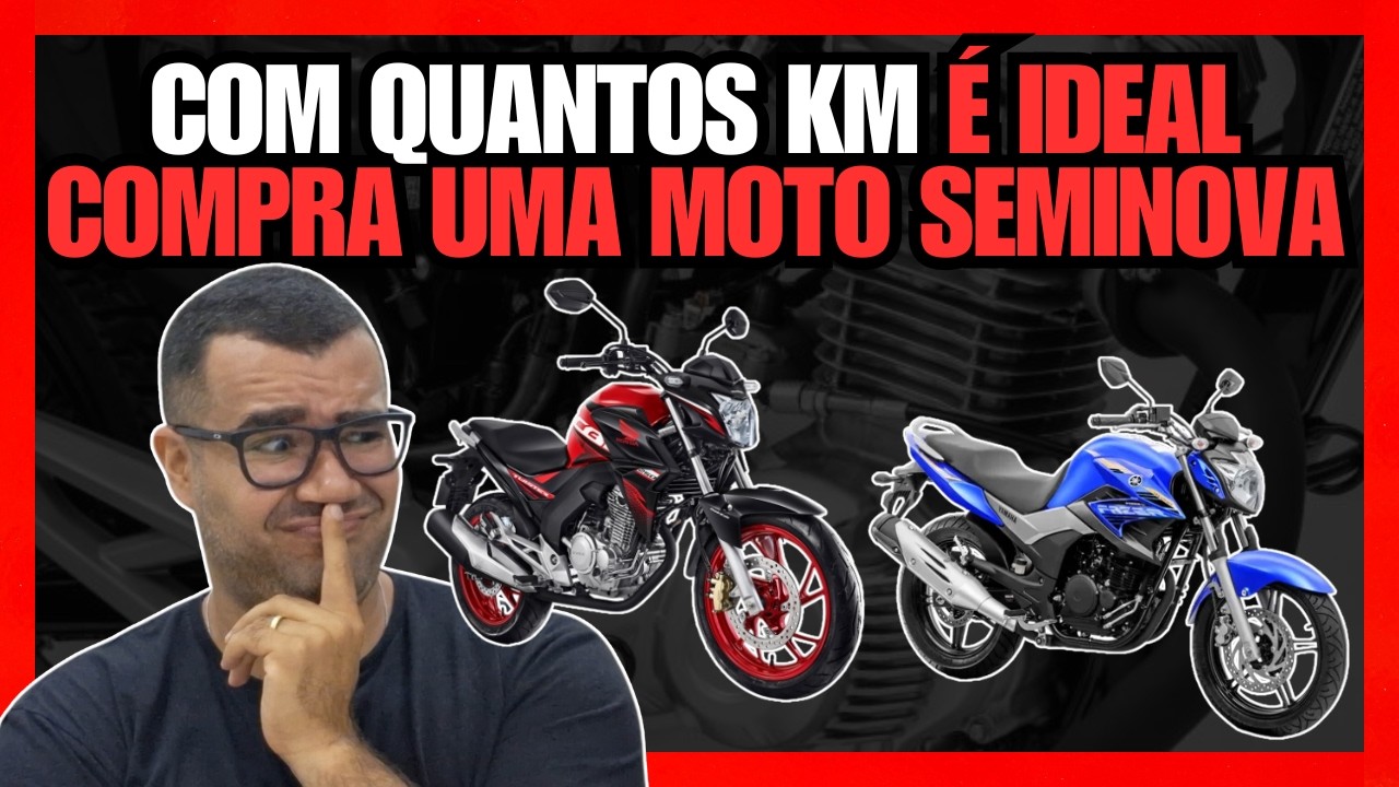 COM ATÉ QUANTOS KM RODADOS VALE A PENA PEGAR UMA MOTO USADA ?