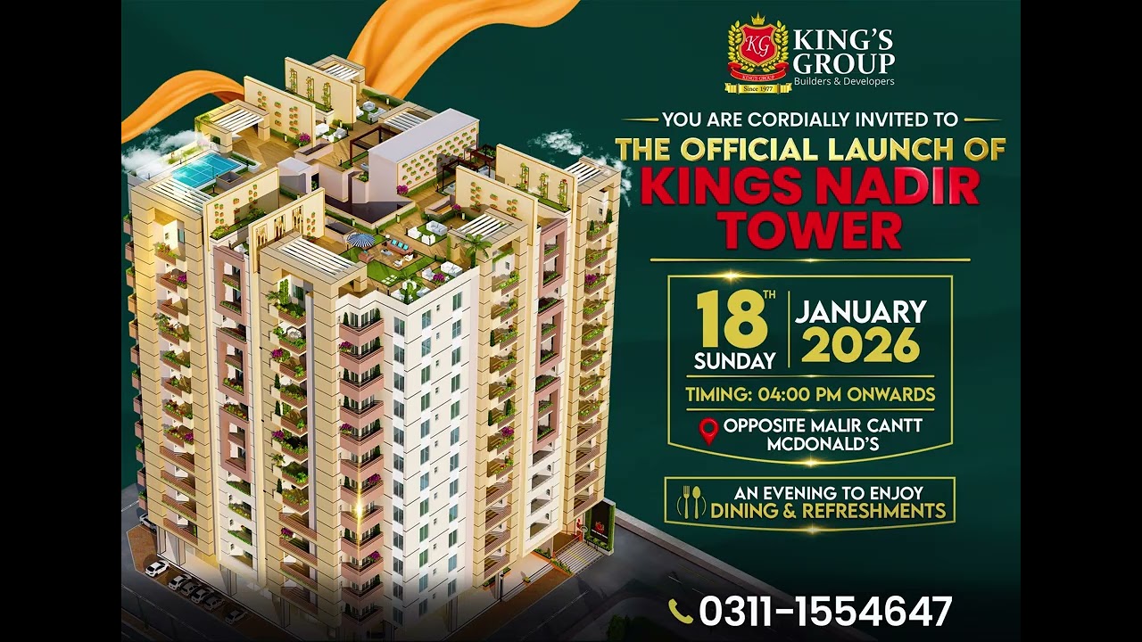 Official launched Kings Nadir Tower