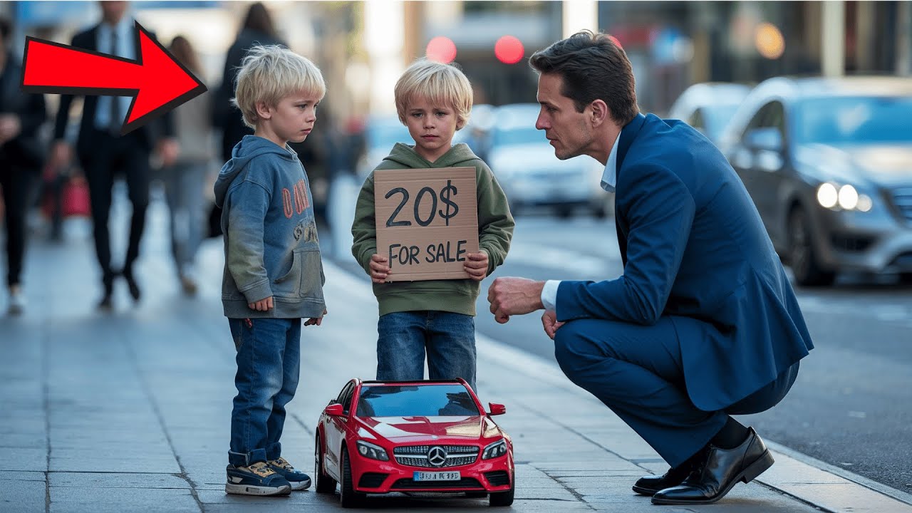 Zwillinge Verkaufen ein Spielzeugauto, um ihre Mutter zu Retten — Ein Millionär Verändert Ihr Leben