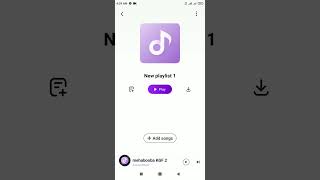 How to create Your own playlist in Mi Music and add your favourite songs Redmi |  Mi Music settings screenshot 5