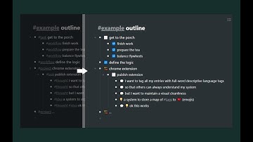 visual tags in WorkFlowy