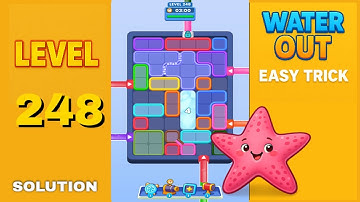 Water Out Puzzle Level 248 – Easy Solutions