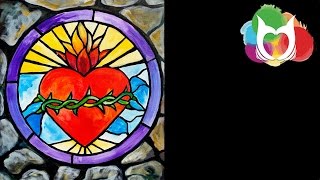 stained glass window painting beginners acrylic stone step theartsherpa