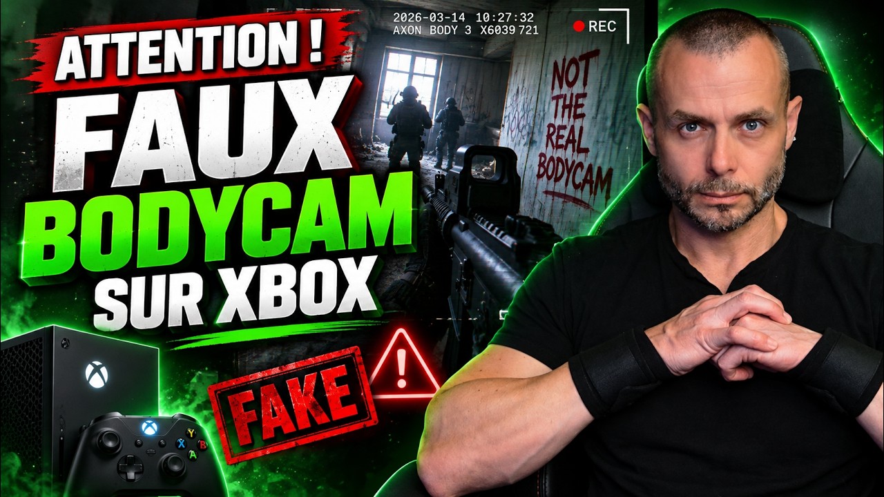 Attention : ce BODYCAM sur Xbox n’est PAS le vrai jeu !
